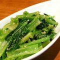 たかべえ's cooksnap of when they made ５分で * 小松菜ナムル.