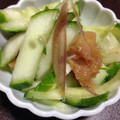 ＫＣゆっこちゃん's cooksnap of when they made 簡単♪みょうがとキュウリの梅干し和え.