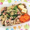 ＊marble＊'s cooksnap of when they made 小松菜とベーコンの和風パスタ.