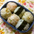 えれぼん's cooksnap of when they made ✿まるで炒飯？混ぜるだけ♡中華おにぎり✿.