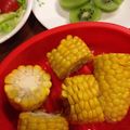 Madoka99's cooksnap of when they made ルクエでたった3分！茹でトウモロコシ☆.
