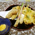 leafmama's cooksnap of when they made カレー塩で☆空豆と新玉のかきあげ♪.