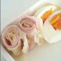 芽夢o's cooksnap of when they made お弁当に。キャベツとハムのくるくる巻き.