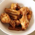 Rika0618's cooksnap of when they made 圧力鍋で味しみ大根と手羽元のほっこり煮物.