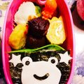 まゆたんー9's cooksnap of when they made キャラ弁　カエルとうさぎ.