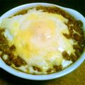 aikotan's cooksnap of when they made 残ったカレーで手軽に♪　納豆焼きカレー.