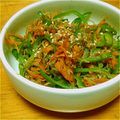 ユッキーヤ's cooksnap of when they made 味付けポン酢だけ。ピーマン人参じゃこ炒め.