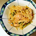 ちょろんぺ's cooksnap of when they made もやしとエノキのオイマヨ炒め.