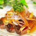 ruruchirin's cooksnap of when they made 鰹のたたき・刺身de和風カルパッチョ.