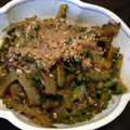 まゆ。神戸の女のこ's cooksnap of when they made ゴーヤの和風炒め.