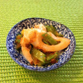 arashaw's cooksnap of when they made 竹輪と絹さやの明太子鰹節和え.