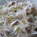 あこちゃん1027's cooksnap of when they made 鶏肉&ネギ&ザーサイの和え物.