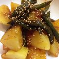ｉｙコーギー's cooksnap of when they made じゃが芋とインゲンの炒め物.
