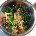 えびーにょ☆'s cooksnap of when they made 簡単♪ほうれん草とカニカマのポン酢和え.