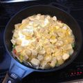 ☆ayabear☆'s cooksnap of when they made ■糖質制限■鶏肉高野豆腐卵とじ簡単ランチ.