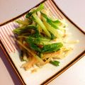 funkymash's cooksnap of when they made 大根と水菜のサラダ.