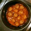 みー８０さん's cooksnap of when they made 揚げない肉団子の甘酢あんかけ.