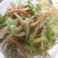 umizora's cooksnap of when they made お弁当に！焼肉のタレで焼きそば！.