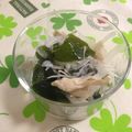 マルルル's cooksnap of when they made 便秘解消レシピ☆新玉ねぎとワカメのサラダ.