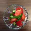 クロクロクローバー's cooksnap of when they made トマトとオクラの和え物.