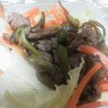 沙耶（＾ω＾）'s cooksnap of when they made 牛肉☆醤油とお酢でしっかりサッパリ☆.