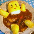 まきすけ☆'s cooksnap of when they made ふなっしーハヤシライス☆キャラカレーにも.