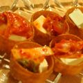 ＷａＴヒロコロ's cooksnap of when they made キムチ&クリームチーズ♡クラッカー.
