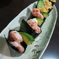 sanae7224's cooksnap of when they made えびとアボカドのタルタル寿司.