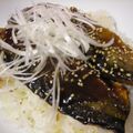 さっちゃん←元こ茄子's cooksnap of when they made 簡単☆秋刀魚の蒲焼き丼.