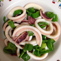 ゆぅこ0802's cooksnap of when they made イカとピーマンの塩麴炒め.