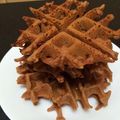 よいこのまき's cooksnap of when they made もち粉で作るきな粉モッフル　アメリカ.