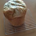 nyango_go's cooksnap of when they made ＨＢ＊バナナでもっちりフワフワパン♪.