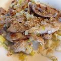 もえちん☆'s cooksnap of when they made ネギ好き夫のための♡豚肉ネギ油　塩炒め.