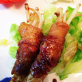 イヌミ's cooksnap of when they made もやしの豚バラ巻き（しょうが焼き風）.