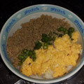 ブロッコリーの部屋's cooksnap of when they made 簡単 そぼろご飯 そぼろ丼 レンジでも.