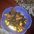 たんぽぽみーちゃん's cooksnap of when they made ひき肉入り♪ひじきの煮物♪.