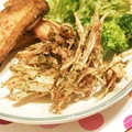 ともりん0203's cooksnap of when they made やめられないとまらない☆のりしおゴボウ.
