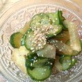 sekiyka's cooksnap of when they made ＊きゅうりと大根の酢の物＊*.