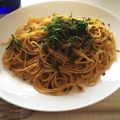 くみパンダちゃん's cooksnap of when they made 体ほかほか簡単❤挽肉と生姜の海苔味パスタ.