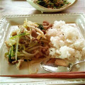 モモコロ's cooksnap of when they made セロリの葉ともやしの超簡単タイ風炒め.