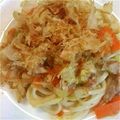 ☆shoko☆☆'s cooksnap of when they made あっさりめんつゆ味付けの焼きうどん☆.