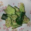 マダムユキ's cooksnap of when they made たたききゅうりの粒マスタード粉チーズ和え.