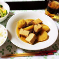 おこたママ's cooksnap of when they made ジャガイモと厚揚げと牛肉のそぼろ煮.