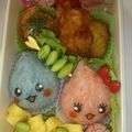 ことりちっく's cooksnap of when they made 簡単キャラ弁☆しずくちゃん.