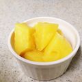 happy。's cooksnap of when they made 簡単！マンゴープリン.