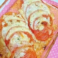 ｅｎｊｏｙ沖縄あみ's cooksnap of when they made とろ～り　トマトのチーズ焼き☆.