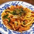 Sherry26's cooksnap of when they made ☆時短☆うどんでナポリタン.