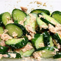なっちざる's cooksnap of when they made 簡単 きゅうりのツナマヨサラダ.