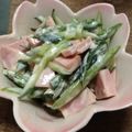 ♩キティ♩'s cooksnap of when they made アスパラとハムのサラダナムル.