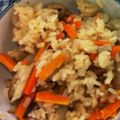ふちこさんさん's cooksnap of when they made にんじん1本とシーチキンの炊き込みごはん.